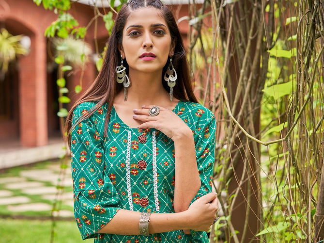 Viyaa Satarangi 1 Fancy Wear Wholesale Tunic Kurti Catalog